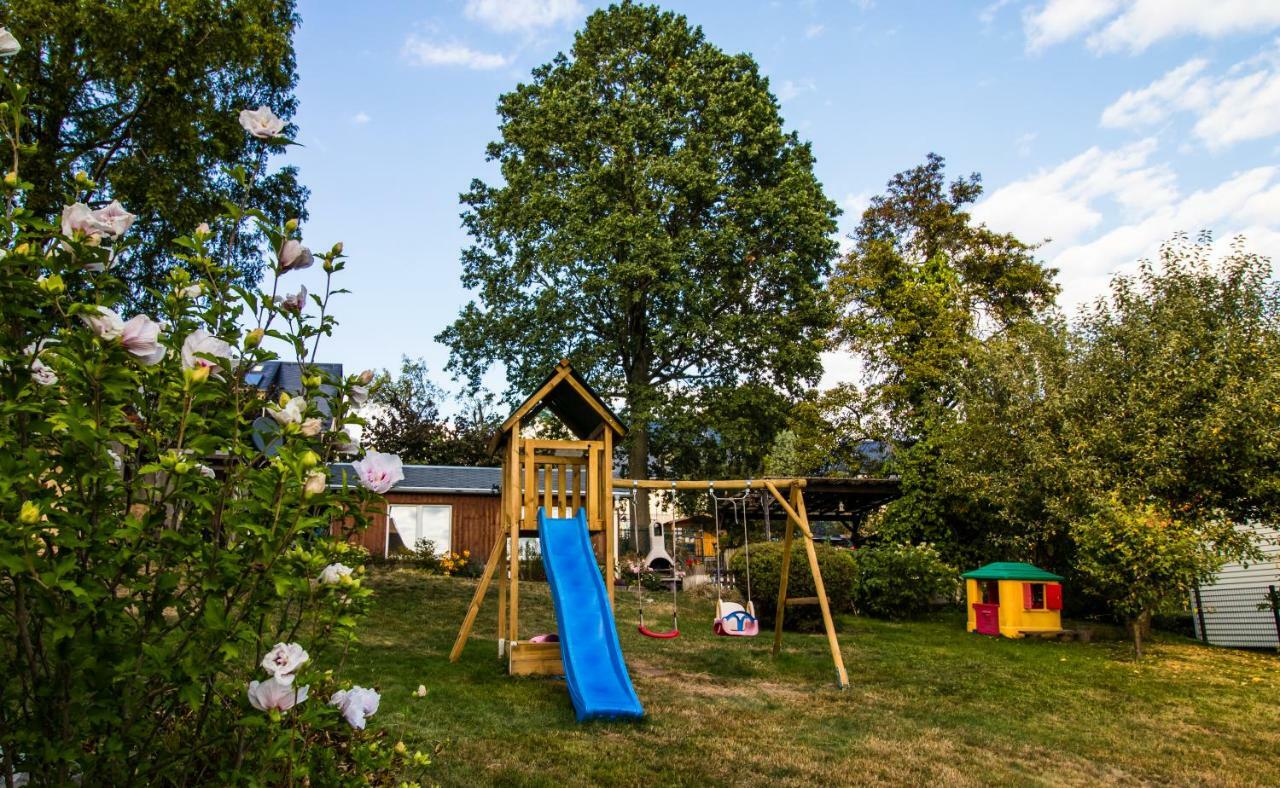 Apartamento Am Balkon Des Erzgebirges Bernsbach Exterior foto